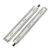 DURAFORCE 1 Pair of 18" Locking Drawer Slides Full Extension & Lock 150 lb Load Capacity