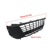 DURAFORCE New Front Lower Bumper Grille Matte Black Fits For Toyota Camley LE 2025 Plastic