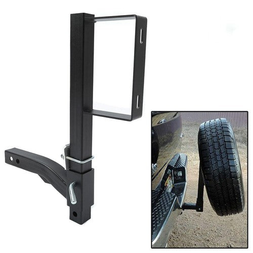DURAFORCE For ATV UTV 24" High Trailer Hitch Spare Tire Mount Fits All 2" receiver hitch