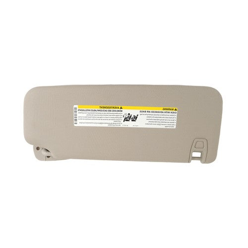 DURAFORCE Gray Passenger SunVisor WIth Lighted For Silverado Sierra Tahoe Yukon 2007-2014