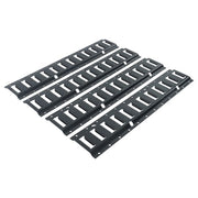 DURAFORCE Bolt-On E Track Kit 4 Pack 2FT Universal Carbon Steel Trailer Cargo Control