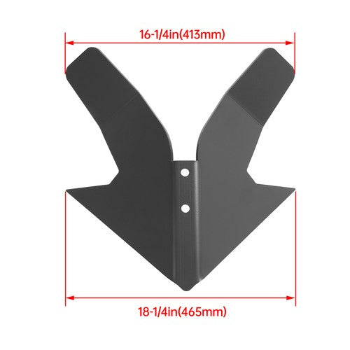 DURAFORCE Steel Black Furrower Plow 18" Cutting Width Middle Buster Blade Subsoiler Tip