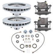 DURAFORCE For Chevrolet C10 GMC 2wd Truck Front Disc Brake Conversion Kit 6 Lug Wheels