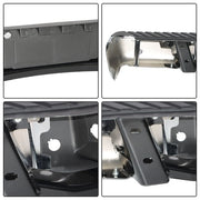 DURAFORCE Fit For Ford F150 09-14 Steel Rear Bumper Assembly Styleside With Sensor Holes