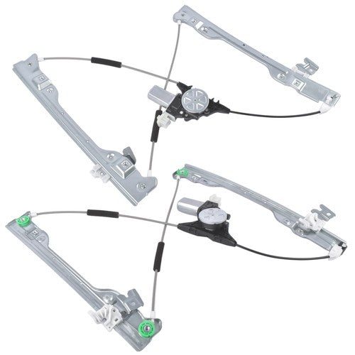 DURAFORCE 2Pcs Front Power Window Regulator w/ Motor & Auto-up for Nissan Altima 2007-2012