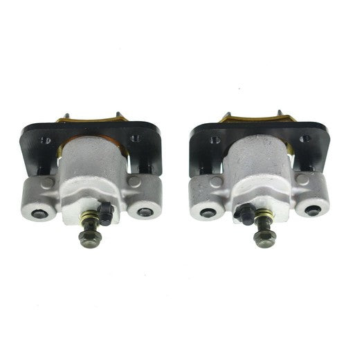 DURAFORCE Front Brake Calipers Pads + Brake Master Cylinder For Arctic Cat 250 300 400 500