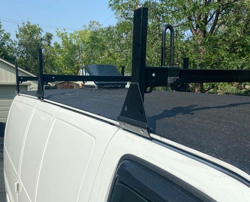 59 800lbs For Chevy Express Fullsize Van 3 Bar 96-23 Ladder Roof Rack Cross Bar