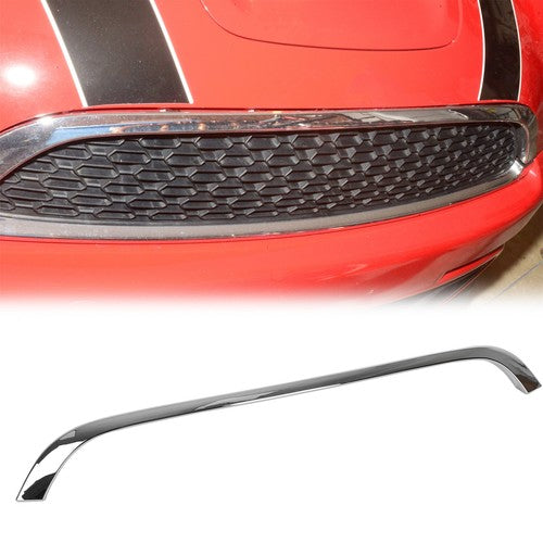 Chrome Grille Hood Molding Trim for 2007-2015 2009 Mini Cooper R55 R56 R58 R59