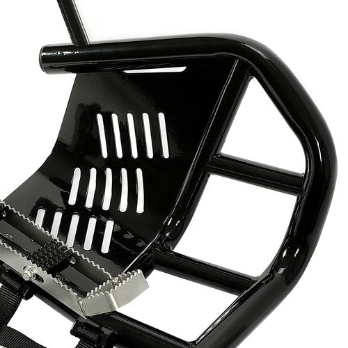 Nerf Bars for Kawasaki KFX 700 Pro Peg Heel Guards Steel Side Step Bar BLK