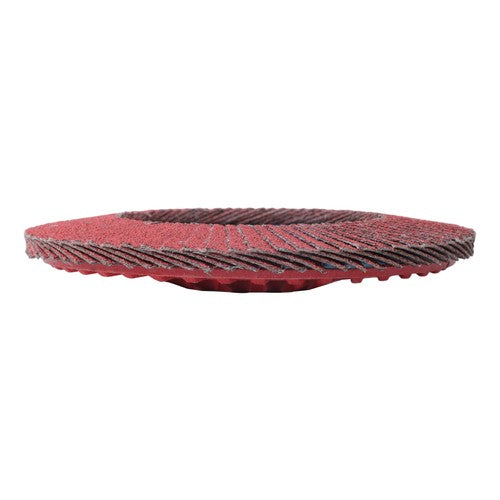 DURAFORCE Type 29 Ceramic Grain Flap Sanding Discs 10 PCS 4-1/2" x 7/8" 80 Grits
