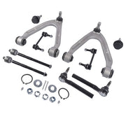 DURAFORCE 10Pcs Front Upper Control Arm w/Ball Joint Sway Bars Kit for Hummer H3 2007-2010
