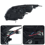 DURAFORCE LED Headlight Passenger Right Side For Nissan Pathfinder 2022-2023 Chrome Bezel