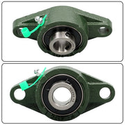 DURAFORCE UCFL204-12 Pillow Block Bearing 3/4" Bore 6Pcs Self-Aligning Solid Base