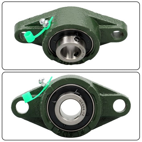 DURAFORCE UCFL204-12 Pillow Block Bearing 3/4" Bore 6Pcs Self-Aligning Solid Base