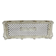 DURAFORCE Front Bumper Grille Denali Style Gloss Black for 2014 2015 for GMC Sierra 1500