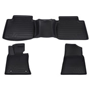 DURAFORCE TPE Floor Mats Liners for Toyota Camry FWD Only 2018-2024 Not Fit Hybrid or AWD