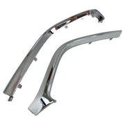 DURAFORCE Lower Grille Molding Set Chrome For 2017-2018 Mazda 3 MA1214106 BANE507K1