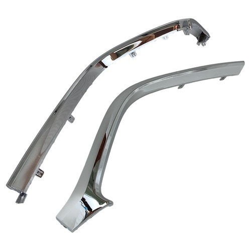 DURAFORCE Lower Grille Molding Set Chrome For 2017-2018 Mazda 3 MA1214106 BANE507K1
