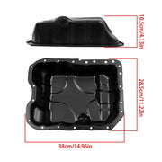 DURAFORCE CRP67A Durable Engine Oil Pan For Jeep 2014-2017 2.4L L4/ For Dodge 2013-2016 L4