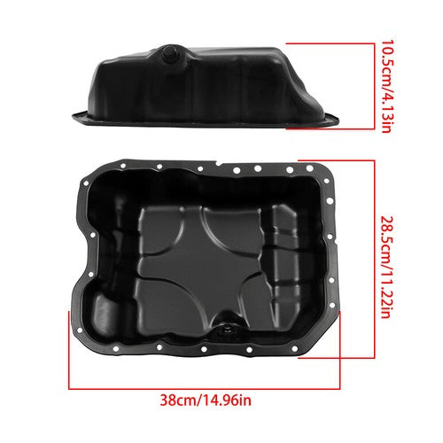 DURAFORCE CRP67A Durable Engine Oil Pan For Jeep 2014-2017 2.4L L4/ For Dodge 2013-2016 L4