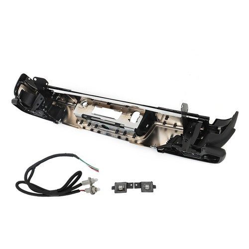DURAFORCE Rear Step Bumper For Chevy Colorado GMC Canyon 2015-2022 W/o Park Sensor Chrome