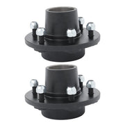 DURAFORCE New 2 Sets of Trailer Hubs kit Fits For 6000 lbs# 6 Lug 6 on 5.5'' Trailer axles