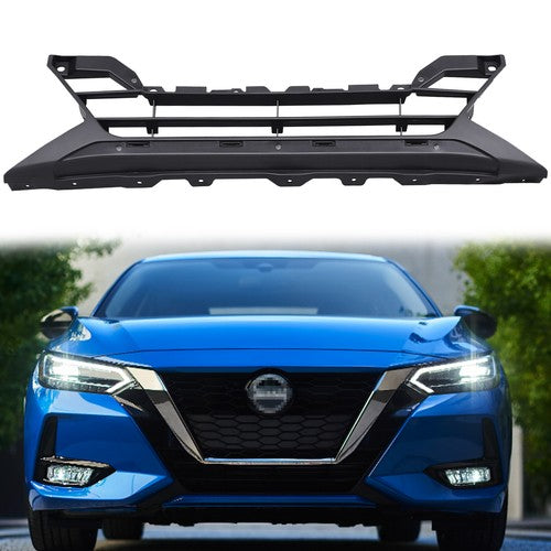 DURAFORCE NI1036113 Front Lower Bumper Cover Grille for 20-23 for Nissan Sentra S SR SV