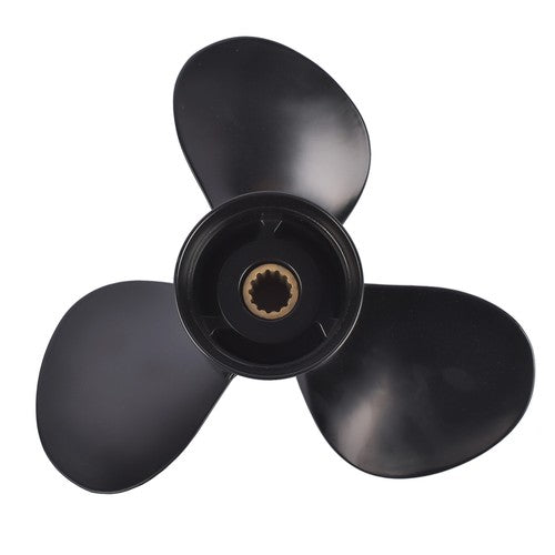 DURAFORCE Outboard Propeller 11.1"x13" Fits Tohatsu Nissan Engine 35-50HP 13 Tooth Black