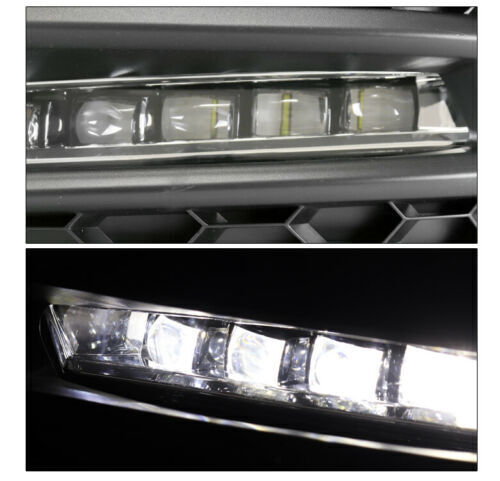 DURAFORCE Pair Front LED Fog Lights Lamps DRL For 2019 2020-2022 Honda HR-V HRV LH & RH