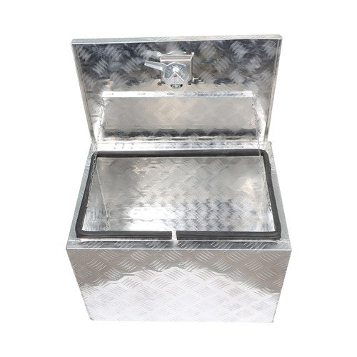 DURAFORCE 24" ×17"×18" Truck Under Bed Tool Box Underbody Storage Pickup Trailer w/ Lock