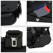 DURAFORCE Universial Seat with Adjustable Backrest Seatbelt Slid for Forklift Tractor