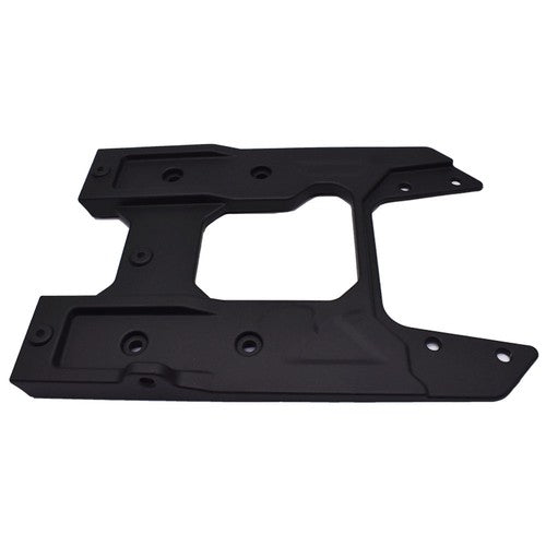 DURAFORCE Black Spare Tire Carrier Tailgate Bracket Hinge Reinforcement For Jeep JL 19+