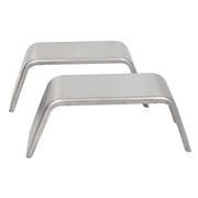 DURAFORCE Square Trailer Fenders For 14"-16" Wheels For Car Hauler Cargo Utility Trailer