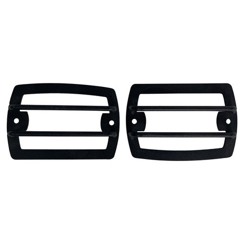 DURAFORCE Front Bumper Turn Signal Light Guard Cover Side for Jeep Wrangler YJ 1987-1996