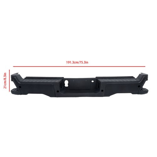 DURAFORCE Suit For Ford F250 F350 2023-2024 Steel Rear Bumper Cover Face Bar Assy Painted