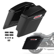 DURAFORCE 5" Stretched Hard Saddlebags For Harley Electra Road Street Glide Dyna 1993-2013