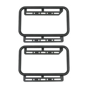 DURAFORCE 36L Luggage Side Box Hard Trunk Saddle Bag with Mounting Brackets Universal