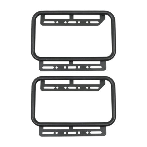 DURAFORCE 36L Luggage Side Box Hard Trunk Saddle Bag with Mounting Brackets Universal