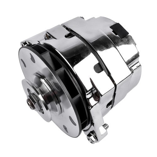DURAFORCE Chrome Alternator 150 Amp V-belt for GMC C15 C25 C35 K15 Chevy R1500 Suburban