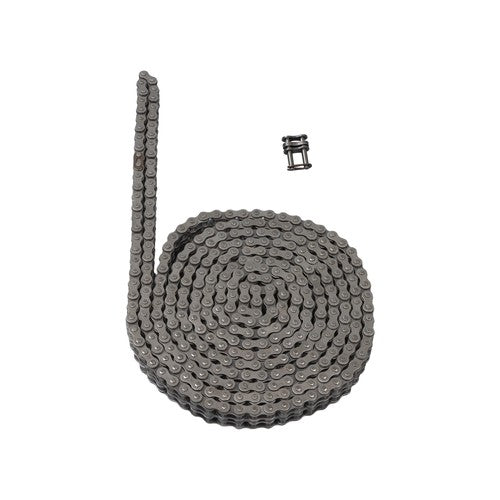 DURAFORCE #35-2 Duplex Roller Chain 10 Feet Heavy Duty Double Strand with 2 Master Links