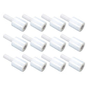 DURAFORCE 12 Rolls 5" in. x 1000FT 80 Gau Stretch Shrink Film Hand Wrap With Handle -CLEAR