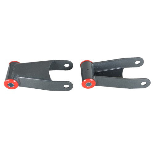 DURAFORCE 2× 2" Rear Drop Lowering Shackle Kit For Ford F250 Super Duty 2WD 1999-2006 2007