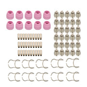 DURAFORCE Plasma Cutter Torch Consumables KIT TIPS CUT50 60Amp 80pcs SG-55 AG-60 WSD-60
