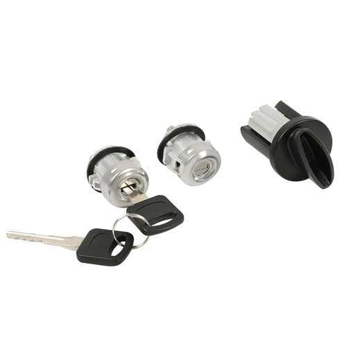 Ignition Switch Lock Cylinder Door Lock Cylinder 2 Keys For Ford F250 F350 E150