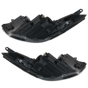 DURAFORCE Headlights Assembly Left Right Pair w/ Bulbs for Hyundai Elantra 2014 2015 2016