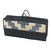 DURAFORCE 9x12ft Outdoor Plastic Straw Rug For Camping Outdoor Carpet RV Mat Black & Beige