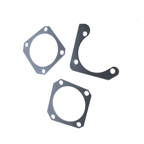 DURAFORCE Rear Brake Disc Set w/ Brackets for GM A F X-Body Buick Chevy Pontiac 1964-1977