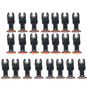 DURAFORCE Tool Blades Curved Edge Oscillating Saw Blades 50PCS Titanium Oscillating