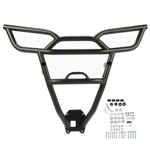 DURAFORCE Heavy Duty Rear Bumper for Polaris RZR XP 1000 (2014-2018) - BLACK
