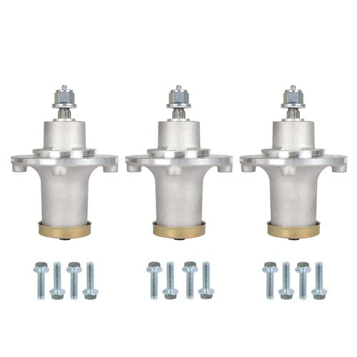 DURAFORCE 539112170 285-927 For Husqvarna EZ4217 4220 4624 3 Pack Lawn Mower Spindle 48"